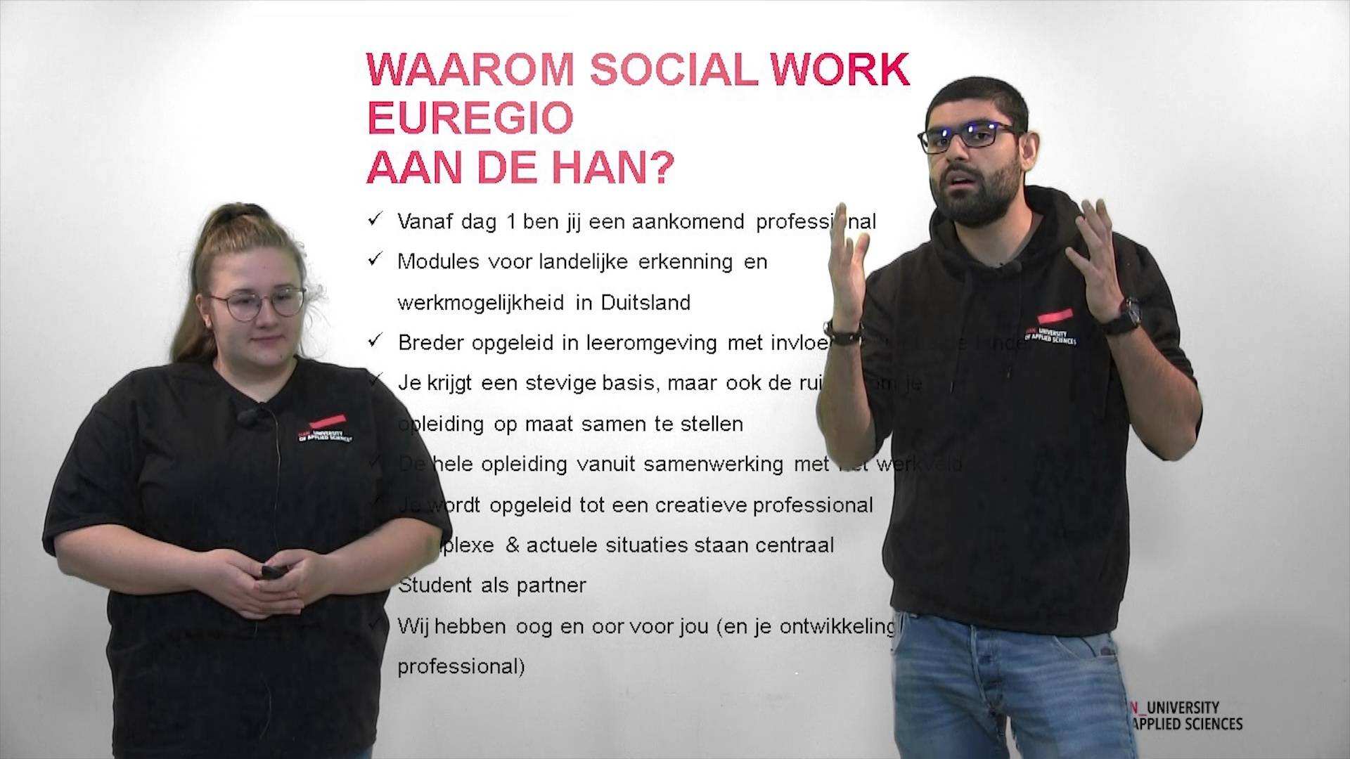social work euregio presentatie open dag