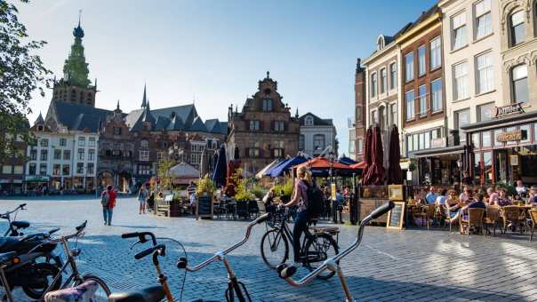 Old city, young vibe: Nijmegen is the oldest city in the Netherlands.