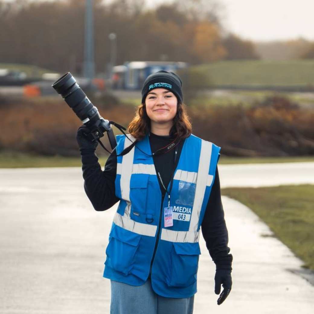 Sveva Gambasin on the job