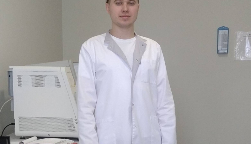 Denys Kozakov heeft de master molecular life sciences gevolgd en is nu terug in Oekraine