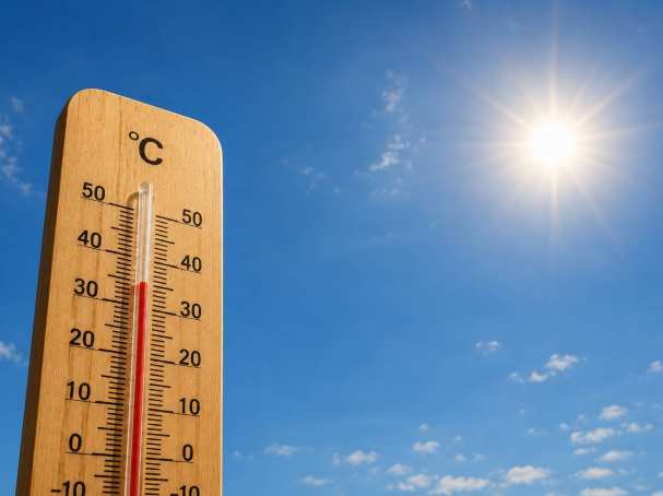 Warm weer, let op. Het KNMI heeft code oranje afgegeven