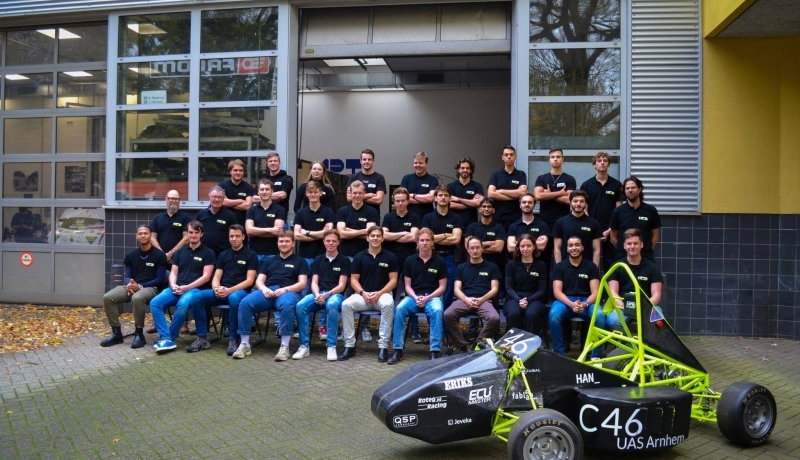 Studententeam HAN Formula Student (HFS) seizoen 2023-2024
