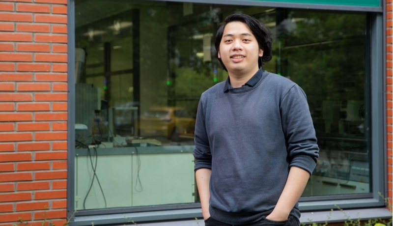Life Sciences-student Minh Tan volgt de specialisatie biotechnology