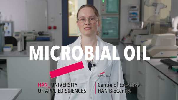 Stills van video's ter gelegenheid van het 20-jarig bestaan van HAN BioCentre