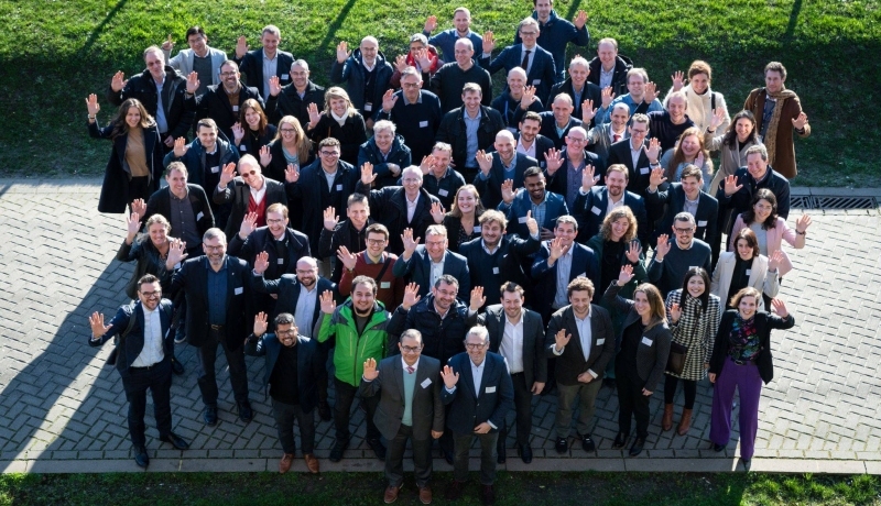 Kick off meeting of H2020 ZEFES project in February 2023 with HAN professor Frans Tillema and senior researcher Karel Kural and other partners