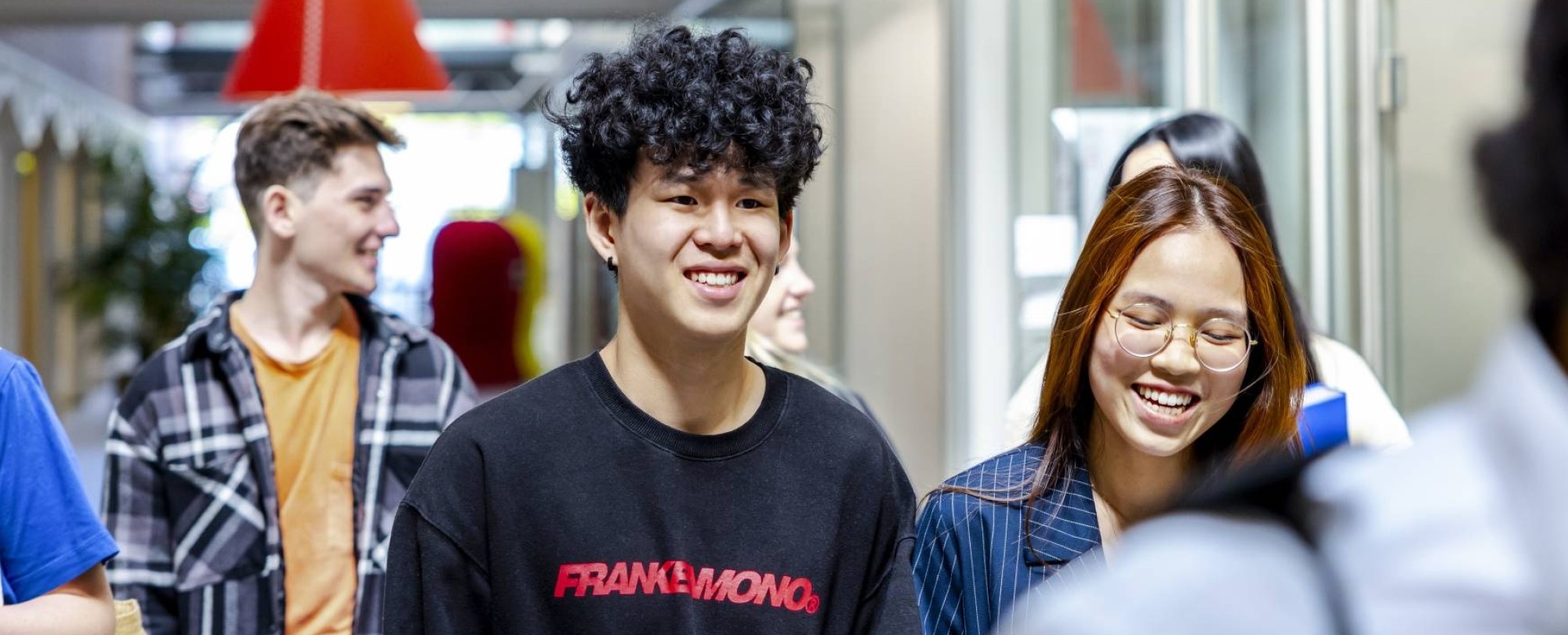 Studenten in International School of Business Basecamp