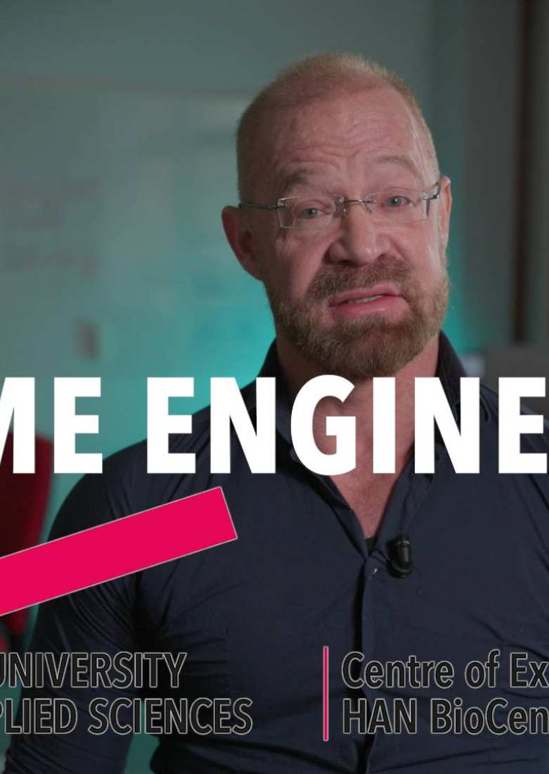 Stills van video's ter gelegenheid van het 20-jarig bestaan van HAN BioCentre