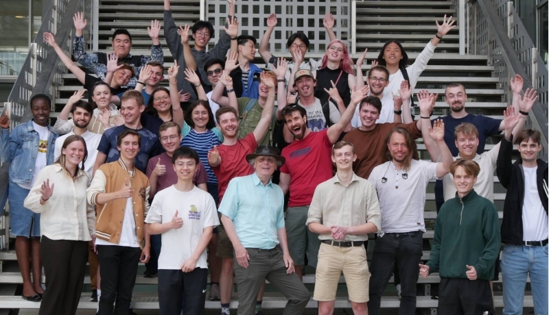 An unforgettable experience every C++ enthusiast dreams of: being taught by Bjarne Stroustrup. He is the creator of the C++ programming language. Photography: Richard Kroesen