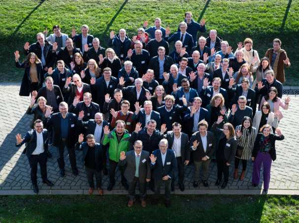 Kick off meeting of H2020 ZEFES project in February 2023 with HAN professor Frans Tillema and senior researcher Karel Kural and other partners