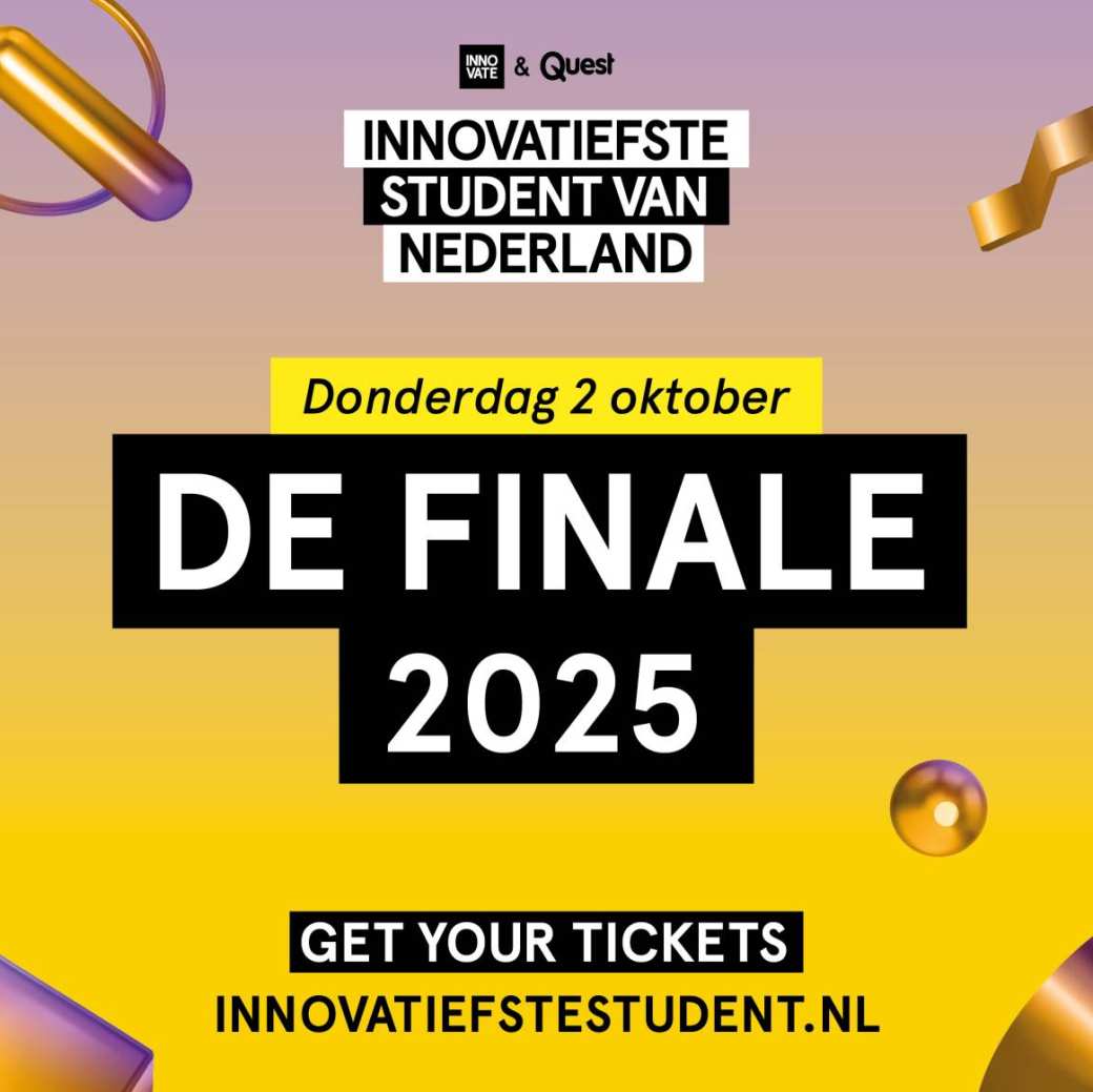 Bas in the most innovative student in the Netherlands