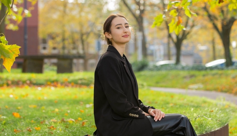 Daiana Horbach studeert in Bonn en is in Nijmegen voor een uitwisseling met ATBC-studenten