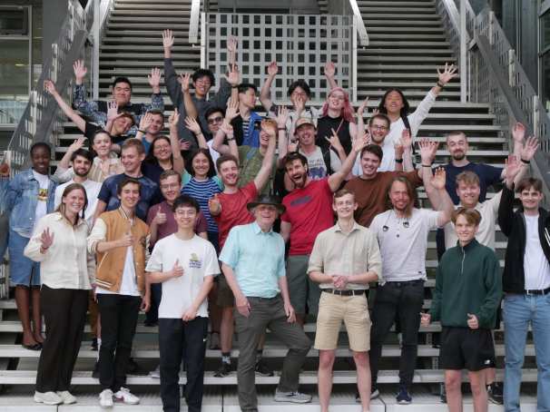 Richard Kroesen, Embedded Systems student aan de HAN volgde een summerschool in Denemarken en kreeg les van Bjarne Stroustrup, bedenker van de programmeertaal C++